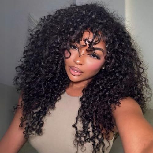 Burmese Curly Bundles Human Hair 20 22 24 Inches 3 Bundles 3C4A Water Wave Quick Weave with Spiral Curly End 100% Raw Human Hair Bundles Curly Hair Extensions for Women Natural Black
