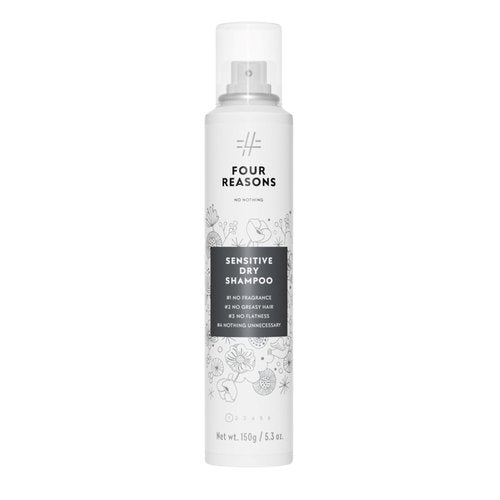 No nothing Very Sensitive Dry Shampoo - Fragrance Free, Talc-Free, Hypoallergenic, Vegan, Unscented Dry Shampoo for Sensitive Scalp - Absorbs Oil, Clear Finish, 5.3 oz
