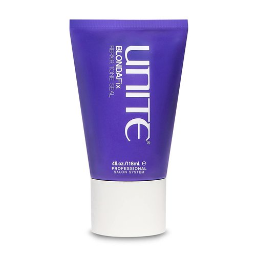UNITE Hair - BLONDA Fix - Ultra-Violet Treatment for Blonde, Gray & Highlighted Hair - Repairs, Strengthens & Tones - Prevents Damage & Reduces Blow Dry Time, 4 Fl Oz