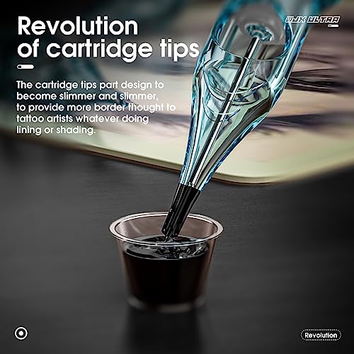 Wjx Ultra Tattoo Cartridges 1011RL 20Pcs Tattoo Needles Round Liner Bugpin Size Fit in Most Tattoo Guns