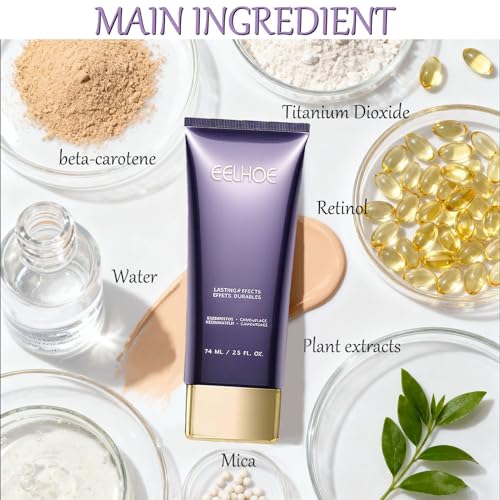 Body Coverage Perfector Waterproof, Body Perfector Skin Full Coverage, Body Makeup Waterproof No Transfer for Leg, Tattoo & Scar Cover-Up Makeup Long?Lasting 2.5oz(Lvory)