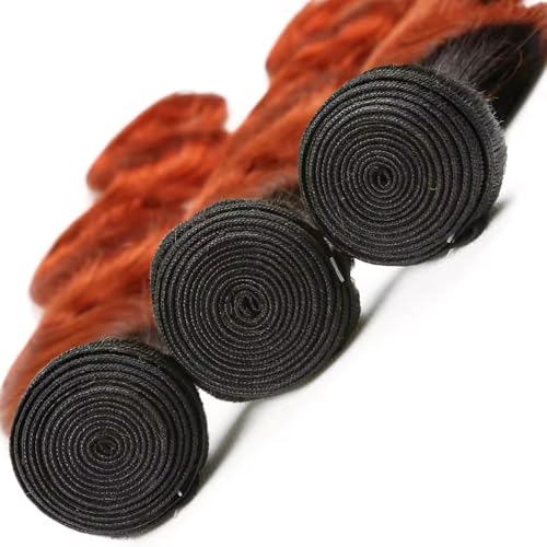 26 28 30 inch Ombre Human Hair Bundle Ginger Bundles Human Hair Ginger Body Wave 3 Bundles 1b/350 Body Wave Bundle for Women