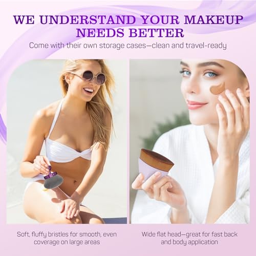 6 Colors Tattoo Cover Up Makeup with Brush ? Waterproof Body and Leg Sleeve Foundation, Full Skin Coverage Bronzer & Scar Concealer Cosmetics (bronze)