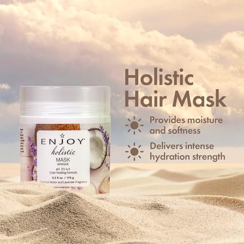 Enjoy Hair Care Conditioner, Holistic Hair Mask for Damaged Hair - 6.2 Fluid Ounces