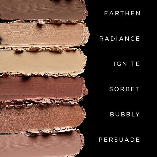Sigma Beauty Eyeshadow Primer Base ? Professional Grade Eye Primer Crayon w/Retractable Tip for Long-Lasting Makeup & All-Day Color Payoff, Prevents Creasing (Bubbly, Pinky Peach Champagne Shimmer)
