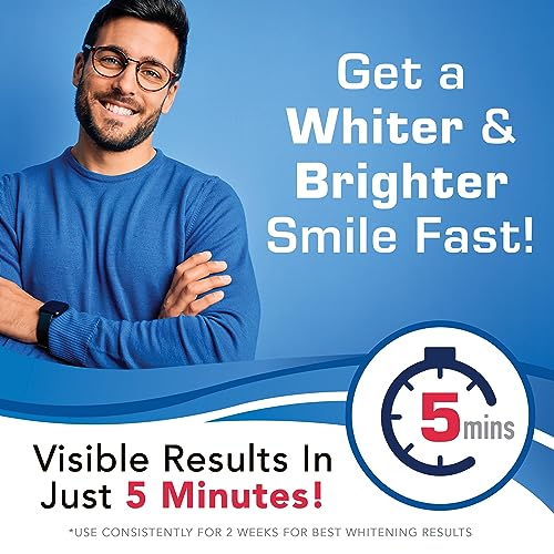 Plus White Speed Whitening Gel - 5 Minute Results - Professional at Home Teeth Whitening w/Dentist Approved Ingredient & Tooth Stain Remover (2 oz)