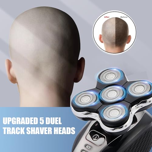 Balder Pro Shaver Peplacement Heads for Remington Balder Pro Head Shaver Model XR7000/XR1500/XR1501 Electric Shaving for Bald Men,3 Pack