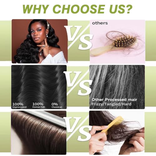 Human Hair Bundles Body Wave Brazilian Virgin 12A Grade 22 24 26 28 100% Unprocessed Human Hair Extensions Body Weave 4 Bundles Deals Double Weft Human Hair Natural Color for Black Women