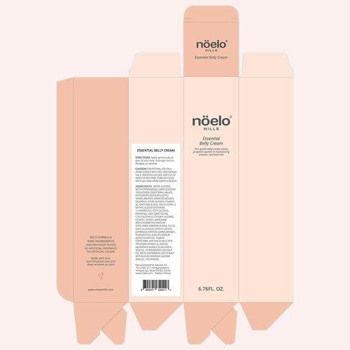 Noelo Hills Advanced Stretch Mark Cream for Pregnancy, Weight Gain, Growth Spurts - Pregnancy-Safe - Korean Skincare - Clinically Proven - Ultra Clean Ingredients - Fragrance Free - Vegan - 6.76 fl oz