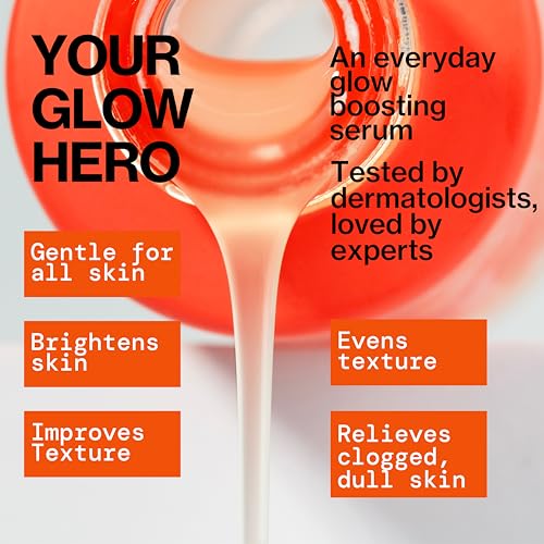 Pacifica Glow Baby Booster Mini Face Serum, Vitamin C & Glycolic Acid For Brightening Dull Skin, Fragrance-Free, Vegan & Cruelty-Free, .5 Fl Oz