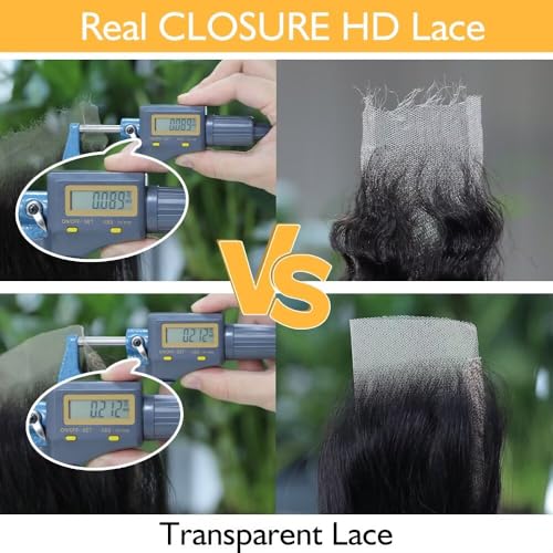 13x4 Burmese Curly Frontal human hair HD Lace closure Invisible Frontal HD Lace 13x4 Lace Closure Pre Plucked With Baby Hair 12A Brazilian Raw Human Hair Extensions 20 Inches