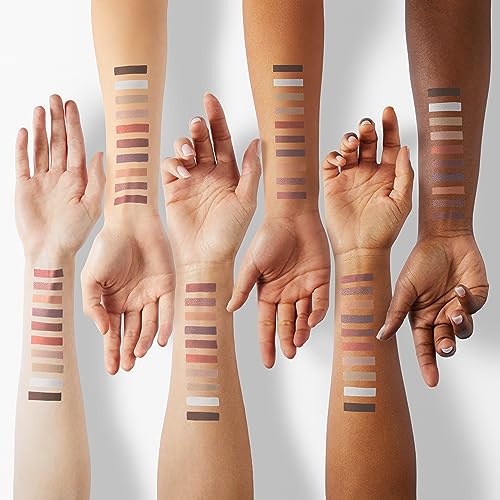 Pacifica Cocoa Nudes Mineral Eyeshadow Palette ? 10 Shades Eye Makeup Naked Mineral Eye Shadow - Earth-Tone Rich Chocolate & Praline Neutral Talc-Free Highly Pigmented Cocoa Butter Clean Beauty Vegan