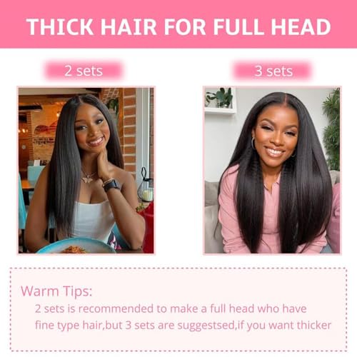 ShowJarlly Clip in Hair Extensions Real Human Hair 16 Inch Straight Clip Ins 8 Pcs Brazilian Remy Hair Extensions for Women #99J Burgundy