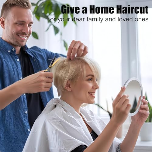13 PCS Hair Cutting Scissors Shears Kits£¬Professional Haircut Scissors Kit with Cutting Scissors£¬6.5 Inches Hair Cutting Scissors Kit for Men/Women/Kids/Salon & Home