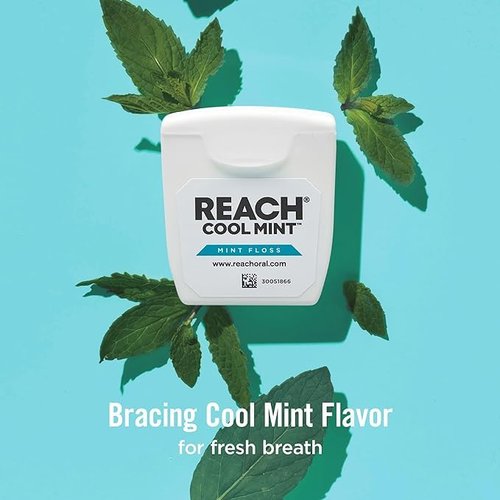 REACH Dental Floss, Cool Mint