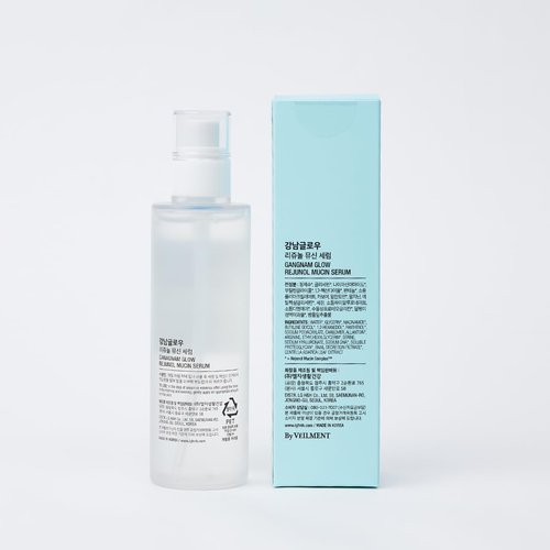 GANGNAM GLOW Rejunol Mucin PDRN Serum 3.3floz - 97% Snail Mucin I Panthenol I Niacinamide I Korean Skin Care I Face Exfoliator I Face Moisturizer | Salmon DNA