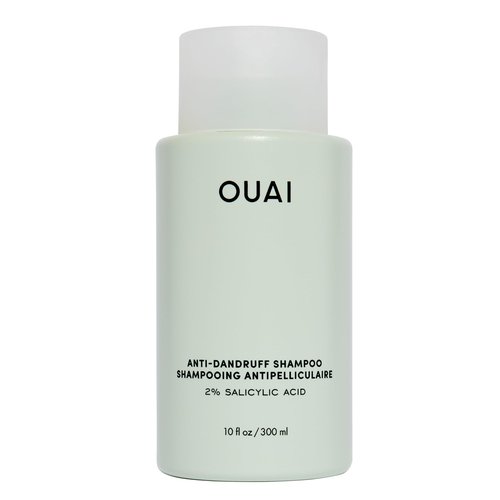 OUAI Anti Dandruff Shampoo - Soothing Salicylic Acid Shampoo for Flaky, Dry and Itchy Scalp - Reduces Itching, Redness and Irritation - Sulfate Free Scalp Care (10 Fl Oz)