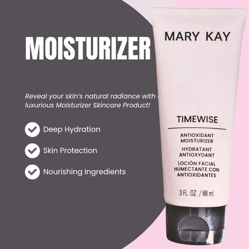 Bagues MK Antioxidant Moisturizing Cream for Combination to Oily Skin - Deep Hydration and Protection Against Premature Aging with Powerful Antioxidants