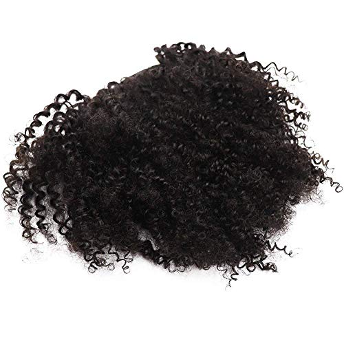 Afro Kinky Curly human hair ponytail extensions Kinky Curly drawstring human hair ponytail hairpieces natural curly clip in ponytail