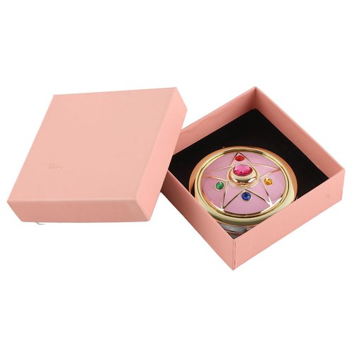 YFSAN Travel Compact Mirror, Anime Makeup Star Foldable Mirrors, Cosplay Prop, Portable Pocket Cosmetic Makeup Folded Mirror for Women Girls Friends (7cm)