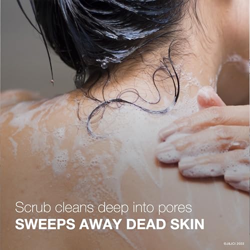 Neutrogena Body Clear Acne Body Scrub, Exfoliating Non-Comedogenic Cleanser, Salicylic Acid 2% Daily Wash Acne Medicine Treatment for Back, Chest & Shoulders, Microbead-Free, 8.5 Fl Oz