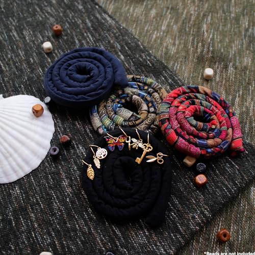 4 Pieces Spiral Lock Hair Tie Dreadlock Hair Tie for Women and Men Braids Dreadlock Accessories Colorful Dread Ties for Braids Loc Thick Curly Hair (Multi)