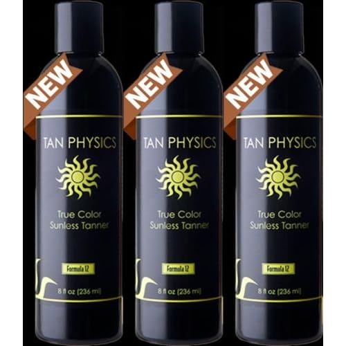Lot of 3 bottle of Tan Physics Sunless Tanner Sunless Tanner