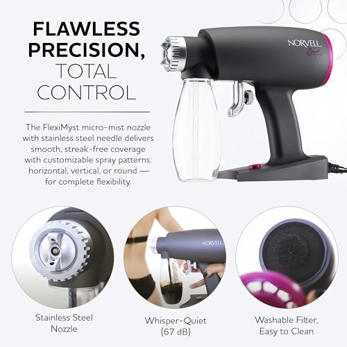 Norvell Oasis Spray Tan Machine Kit with Cosmo Airbrush Spray Tanning Solution ? Professional Sunless Tanning System by Norvell
