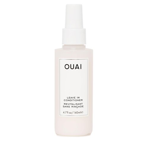 OUAI Leave In Conditioner & Heat Protectant for Hair - Prep Hair for Styling or Use as Detangling Spray to Fight Frizz & Flyaways - No Parabens, Sulfates or Phthalates (4.7 oz)