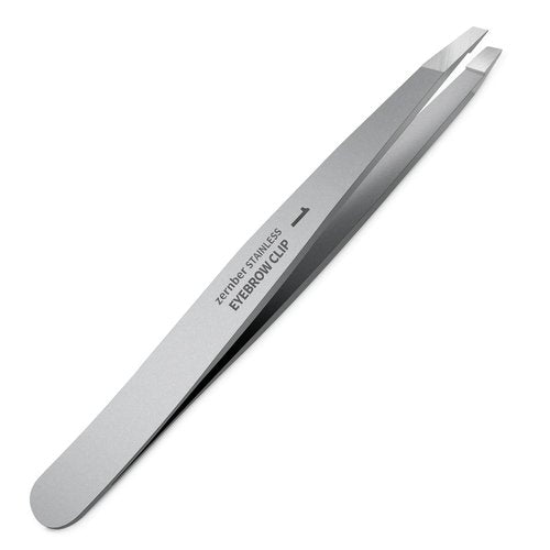 ZERNBER Eyebrow Hair Removal Tweezers, Slant Tweezer Handmade Professional Eyebrow Facial & Hair Remover Better closure Stainless Steel