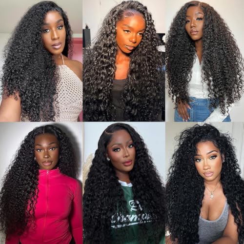 Vanlov 3C4A Burmese Curly Human Hair Bundles 26 28 30 Inch 3 Curly Bundles Unprocessed Burmese Raw Hair Extension Real Human Hair Natural Color Spiral Curly Human Hair Weft Extensions