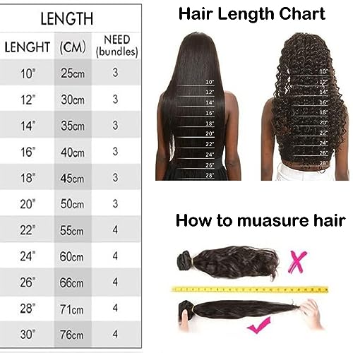 Kinky Curly Bundles Human Hair Curly Weave Brazilian Virgin Hair Full Head Natural Black Curly Hair Bundles Can Be Dyed 3 Bundles Human Hair Total 300g 18 20 22 Inch