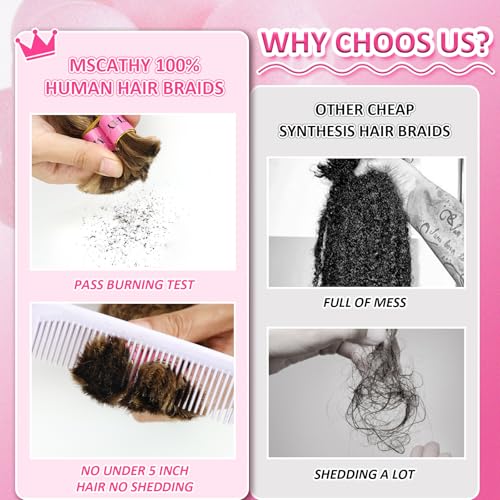4/27# Human Braiding Hair for Boho Braids 100g Color 4/27# Bulk Deep Wave Human Hair for Braiding Ombre Blonde Brown Highlight 100% Brazilian Human Hair 22inch for Boho Braids 12A