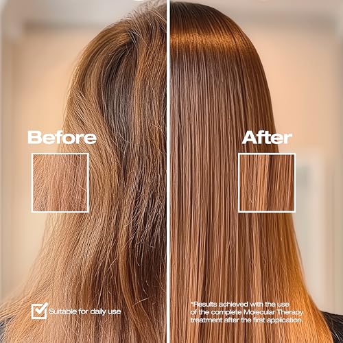 abril et nature - Professional Hair Serum Molecular Therapy - For Damaged, Chemically Treated, or Aging Hair - Repairs, Restructures, and Fills the Hair Fiber - Leave-In - 100 ml