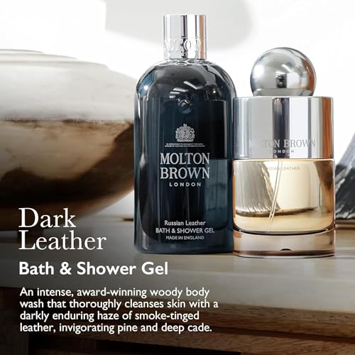 Molton Brown Dark Leather Bath & Shower Gel 10 fl. oz.