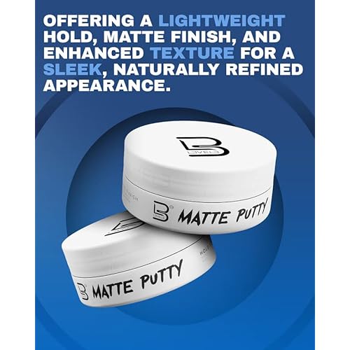 L3 Level 3 Matte Putty - Grooming Hair Product for Women and Men - Hair Texturizing Putty with Matte Finish (3.5 Ounce (Pack of 1))