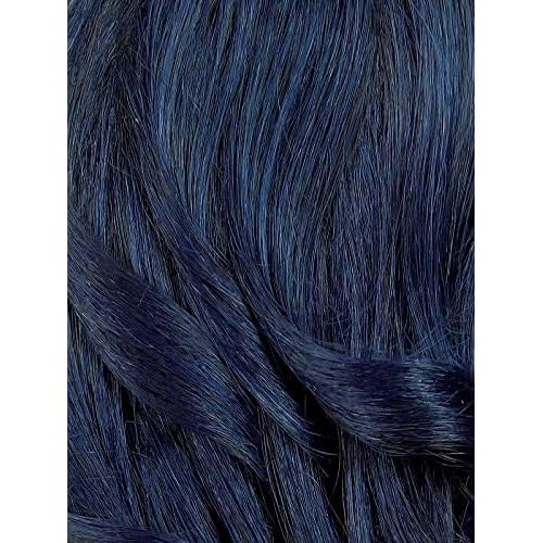 Zury Sis Synthetic Invisible Top Part Lace Front Wig - H-ARI 24" (INDIGO BLUE)