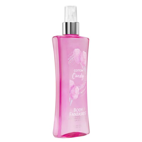 Body Fantasies Signature Fragrance Body Spray, Vanilla, 8 fl oz (Pack of 2) & Signature Fragrance Body Spray, Cotton Candy, 8 Fluid Ounce