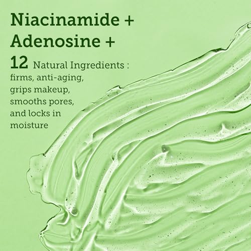 Vegan J Jelly Pack Multi-Use Primer Gel | Niacinamide, Firming, Hydrating | Vegan K-Beauty | Pore-Perfecting, Lifting & Smoothing | Makeup-Ready Skincare (50ml)