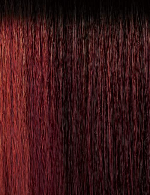 Outre Lace Front Wig HD Transparent Pre-Plucked Lace Parting TEAGAN (DRFF/RDVV)