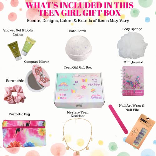 Teen Girl Birthday Gift, Trendy Teen Girl Gift, Tween Daughter Gift Set, Granddaughter Easter Basket, Present For Young Girl, Niece Graduation, Surgery Kit For Sick Girl, Get Well Soon Care Package,