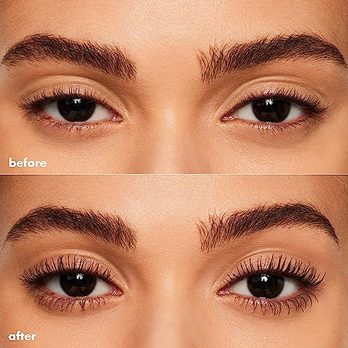 e.l.f. Lash 'N Roll Mascara, Curling Mascara For Visibly Lifted Lashes, Lifts & Separates Lashes. Long-Lasting Formula, Vegan & Cruelty-Free, Deep Brown