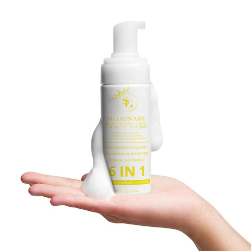 SG Advanced 6 in 1 Millionaire Multiple Mousse Cleanser K-Beauty 강남 Skin