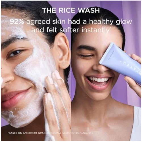 Tatcha Dewy Skin & Lips Hydrating Ritual Set, Travel Rice Wash, Full Size Dewy Skin Cream, Wisteria Lip Mask ($119 Value)