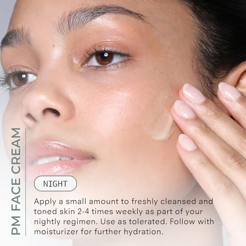 COSMEDIX Define Anti-Aging Face Cream with Hydroxy Acid & Retinol Complex - Age-Defying Facial Moisturizer for Fine Lines, Wrinkles & Uneven Skin - Lightweight PM Facial Treatment for All Skin Type
