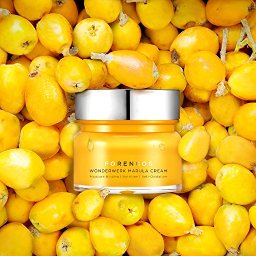 [FORENCOS] Wonderwerk Marula Cream 1.69 fl. oz. (50ml) - Containing Marula Oil & Hoeny & Proplis Extracts & Hyaluronic Acid, Deep Moisturizing and Nourishing Facial Cream