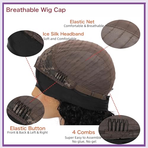 Headband Wig Human Hair Body Wave Headband Wigs for Black Women human hair 1b/30 color Wear and Go Glueless Wig 100% Brazilian Virgin Human Hair Headband wig 150% Density(22inch)