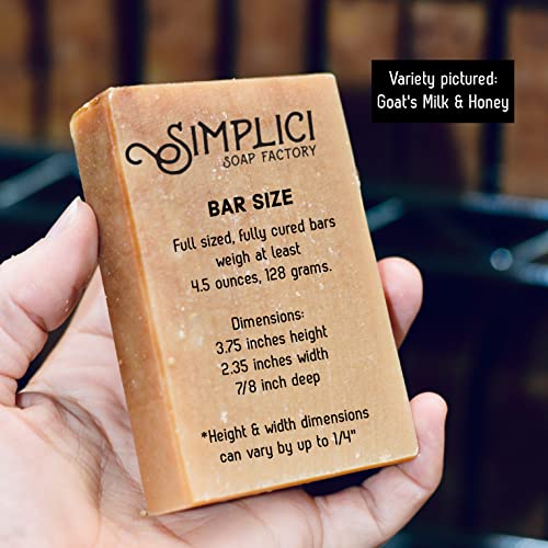 SIMPLICI Oatmeal & Honey Bar Soap Bulk Box (7 bars)