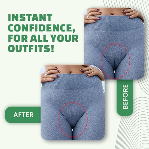 SHORDY Camel Toe Concealer ? Reusable Silicone Self-Adhesive Insert for Women Invisible Anti Cameltoe Pad for Swimwear