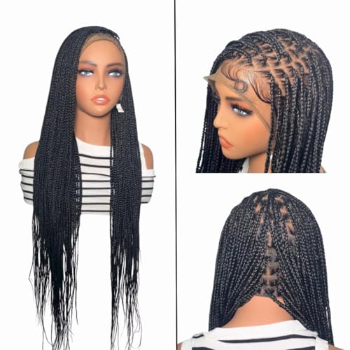 ADA C-Cut Braided Wig for Black Women Glueless Mid-Back Length Black